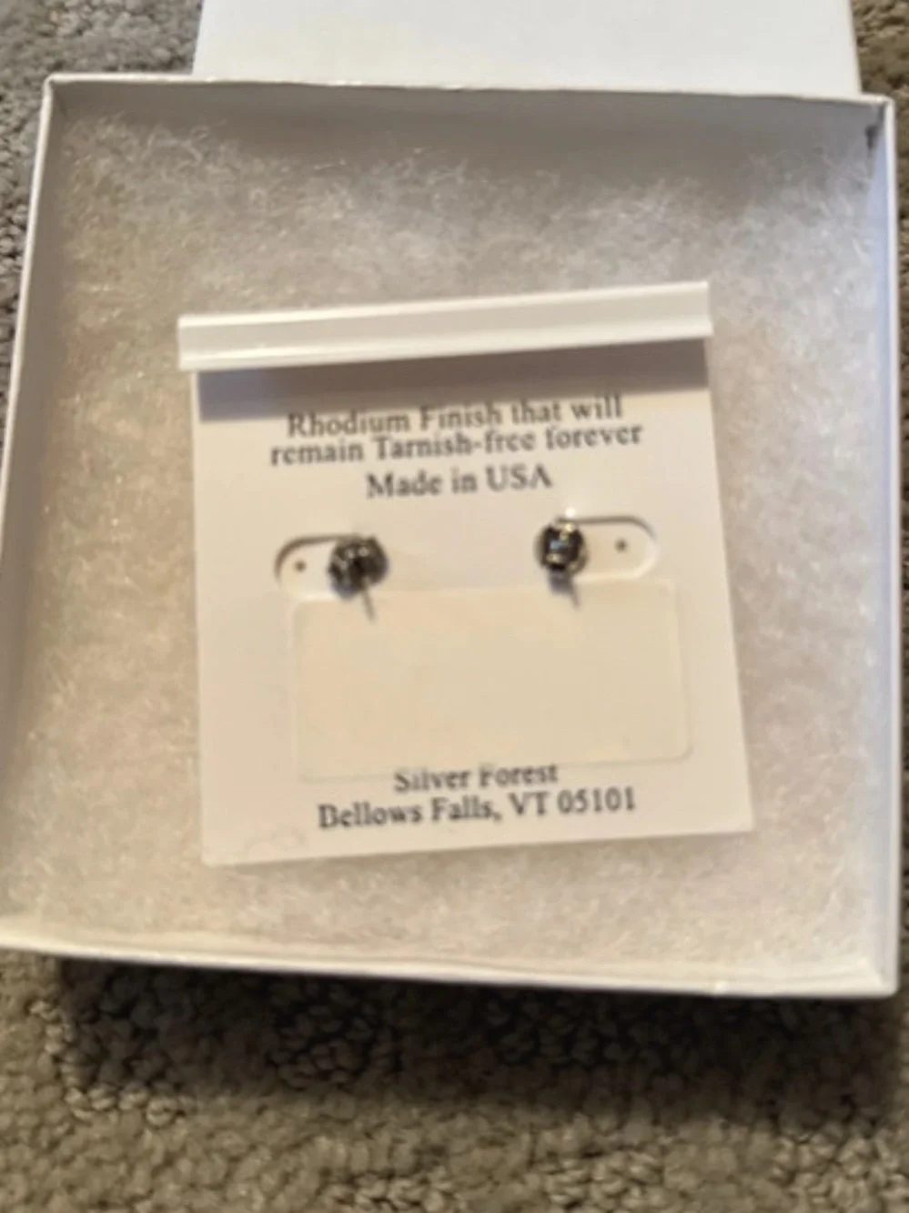 Sterling Silver Owl Post Earrings